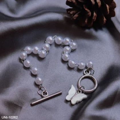 pearl butterfly bracelet